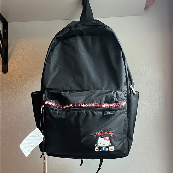 Hello Kitty Other - Hello Kitty Black Nylon Backpack